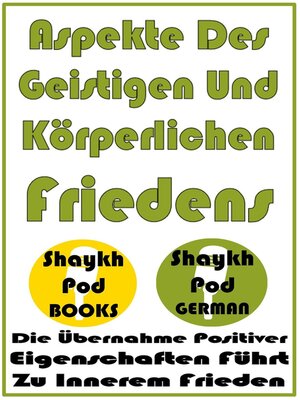 Aspekte Des Geistigen Und Körperlichen Friedens - ebook